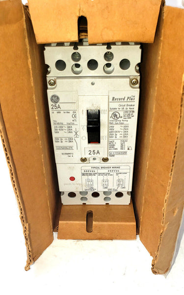 GE FCS36TE030R1 Circuit Breaker, 30A, 480VAC, 3-Pole