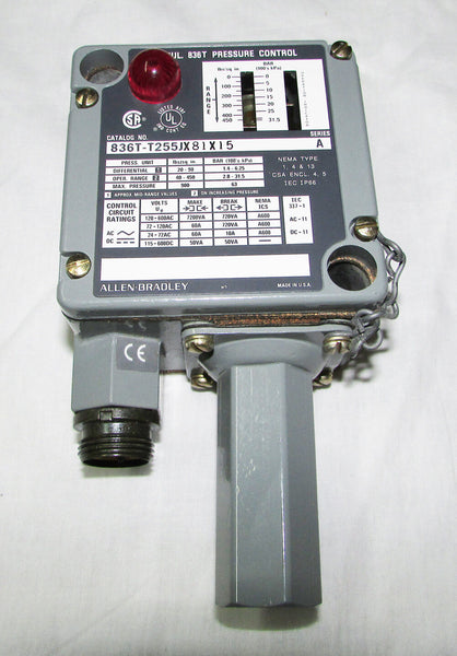 New Allen Bradley 836T-T255JX81X15 pressure switch