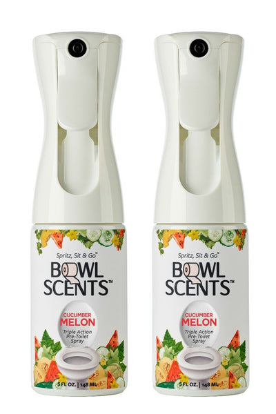 Bowl Scents Pre-Toilet Spray | Prevents Nasty Poop Smell | 5 oz - 2 Unit Listing