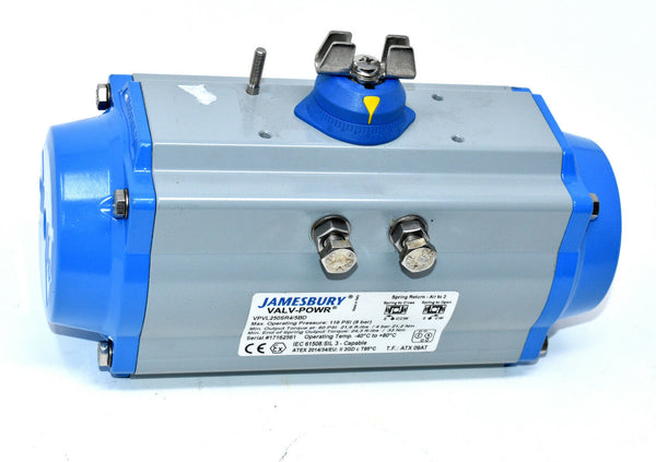 Jamesbury VPL250SR4/5BD - Rack & Pinion Actuator - Aluminum