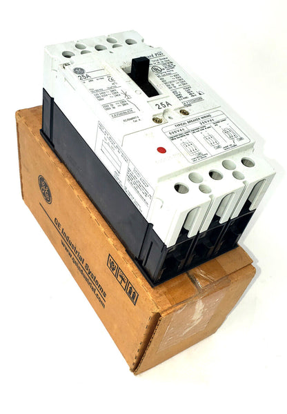 GE FCS36TE030R1 Circuit Breaker, 30A, 480VAC, 3-Pole
