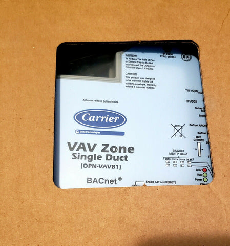 Carrier OPN-VAVB1 | VAV Zone Single Duct - OPN-VAVB1 BACnet | New in Box