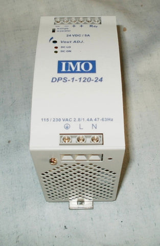 IMO Precision Controls LTD DPS-1-120-24 Power Supply