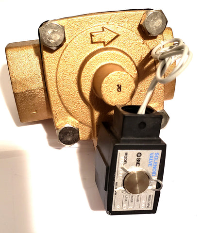 SMC VXR2380 Solenoid Valve | MPa .04 Air 1 water 0.7 LT Oil 2"  0.75" FNPT