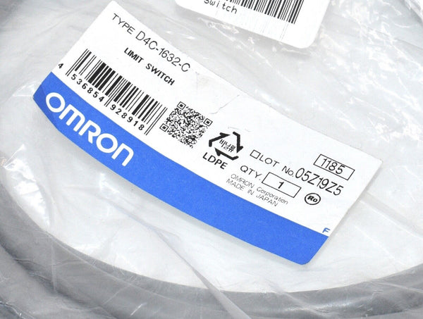 Omron D4C-1632-C Limit Switch 16mm Thick Body