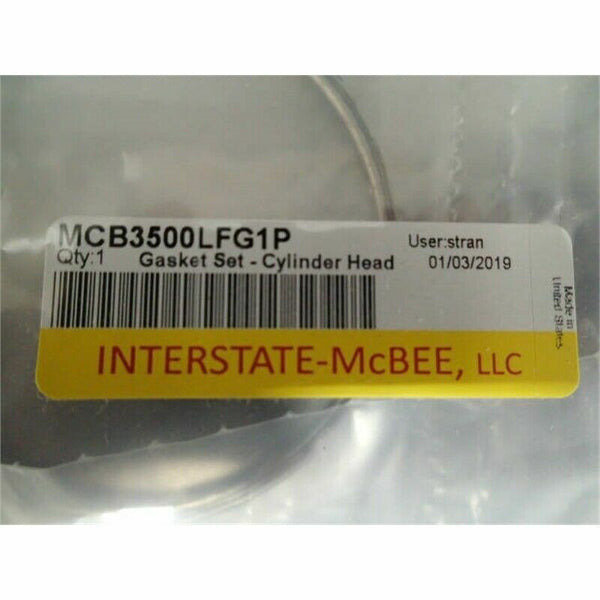 Interstate Mcbee MCB3500LFG1P | Cylinder Head Gasket Set for CAT