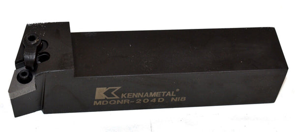 KENNAMETAL 1096268 MDQNR204D Steel Indexable Toolholder, 6" OAL, 1-1/4" Shank