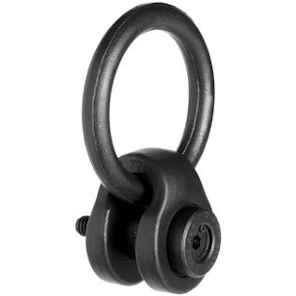 Jergens 115-047311 Black Oxide Alloy Steel Side Pull Hoist Ring 5/16'' - 18